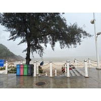 溪涌之行，6月風(fēng)雨擋不住激埃特的熱情